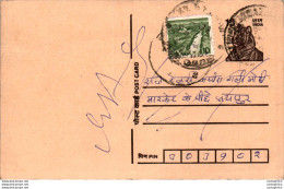 India Postal Stationery Tiger 15 - Postcards