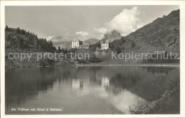 11729142 Engelberg OW Truebsee Mit Hotel Und Hahnen Engelberg - Sonstige & Ohne Zuordnung