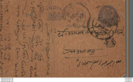 India Postal Stationery Patiala State 1/4A Jhunjhunu Cds - Patiala