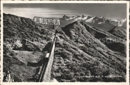 11729042 Stanserhorn Mit Bergbahn Und Berneralpen Stanserhorn - Altri & Non Classificati