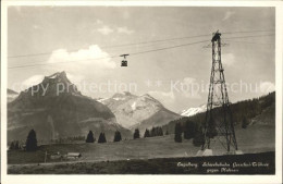 11729012 Engelberg OW Schwebebahn Gerschni Truebsee Mit Hahnen Engelberg - Sonstige & Ohne Zuordnung