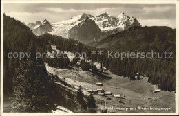 11728983 Lungern Feldmoosalp Mit Wetterhorngruppe Lungern - Sonstige & Ohne Zuordnung