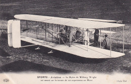 Le Mans (72 Sarthe) Sports Aviation Le Biplan De Wilburg Wright Est Amené Sur Le Terrain De Ses Expériences - édit. ELD - Le Mans