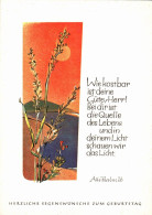 H2041 - Psalm Spruchkarte - Elly Reichert Güte Quelle Licht - Verlag Kiefel - Autres & Non Classés
