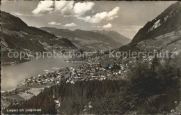 11728784 Lungern Mit Lungernsee Panorama Lungern - Autres & Non Classés