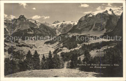 11728754 Engelberg OW Mit Hahnen Spannoerter Und Titlis Engelberg - Other & Unclassified