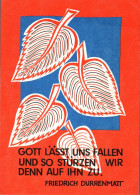 H2042 - Dürrenmatt Spruchkarte - Beate Heinen - Verlag Maria Laach - Other & Unclassified