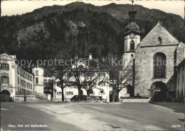 11727201 Chur GR Hof Mit Kathedrale Chur - Andere & Zonder Classificatie