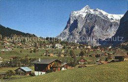 11727164 Grindelwald Sommerpanorama Mit Wetterhorn Berner Alpen Grindelwald - Andere & Zonder Classificatie