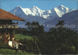 11727133 Beatenberg Panorama Blick Auf Eiger Moench Jungfrau Berner Alpen Beaten - Andere & Zonder Classificatie