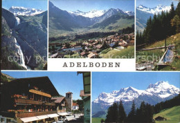 11726841 Adelboden Gesamtansicht Mit Alpenpanorama Berner Oberland Wasserfall Br - Andere & Zonder Classificatie