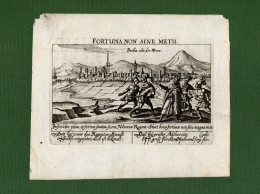 ST-DE VACHA Ahn Der Werra 1630~ Daniel Meisner Fortuna Non Sine Metu -Kupferstich - Stiche & Gravuren