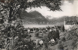 11726752 Sarnen Hotel Peterhof Blick Gegen Giswileralpen Sarnersee Sarnen - Other & Unclassified