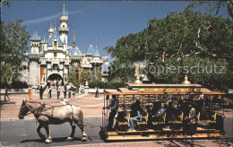 11724391 Disneyland_California Sleeping Beauty Castle Horse-Drawn Streetcar Pfer - Other & Unclassified