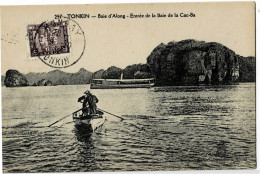 Tonkin Baie D'Along - Entrée De La Baie De La Cac-Ba Circulée En 1932 - Viêt-Nam