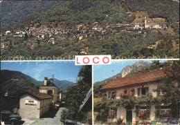 11719232 Loco Locarno Panorama Dorfpartien Loco - Autres & Non Classés