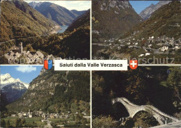 11719193 Verzasca Corippo Vogorno Sonogno Lavertezzo Ponte Romano Locarno - Autres & Non Classés