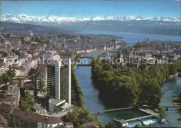 11719101 Zuerich Hotel Zuerich Mit Limmat Sihl Und Glarner Alpen Zuerich - Other & Unclassified