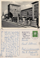 Kassel Cassel Scheidemannplatz Und Hochhaus Foto Anichtskarte  1961 - Kassel