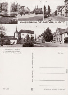 Finsterwalde Grabin VVN-Denkmal, Markt, Thälmannstraße, Schloß 1984 - Finsterwalde