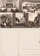 Wolkenstein Wolkensteiner Schweiz, Kultursaal, Ratskeller, Markt 1975  - Wolkenstein