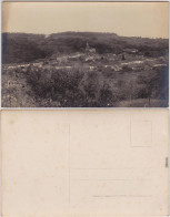 Réville-aux-Bois Militaria WK1 Granateneinschlag Berg Frankreich 1915 Privatfoto - Autres & Non Classés