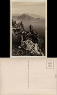 Capri Blick Vom Felsen Foto Ansichtskarte Kampanien  1930 - Autres & Non Classés