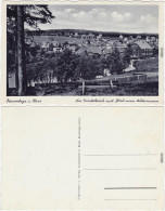 Ansichtskarte Braunlage Am Gondelteich Mit Blick Zum Ackermann 1928 - Braunlage