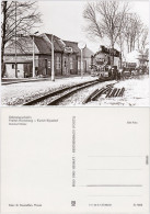 Schmalspurbahn Freital Hainsberg - Kurort Kipsdorf, Bahnhof Malter 1983 - Eisenbahnen