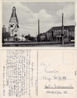 Ansichtskarte Leipzig Straßenpartie An Der Russischen Kirche 1935 - Leipzig