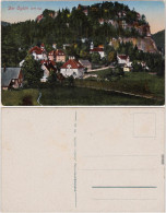 Oybin Partie In Der Stadt Ansichtskarte Oberlausitz 1914 - Oybin