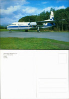 Ansichtskarte  Flugzeug "Aviaco" - Fokker F27 Mk100 1985 - 1946-....: Ere Moderne