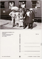 Radebeul Ost-Radeburg, Fahrgäste   Historischer Kleidung, Juli 1983 1985 - Eisenbahnen