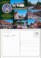 Ansichtskarte Celle Schloss, Markt, Rathaus, Brücke 1995 - Celle