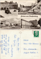 Senftenberg (Niederlausitz) 4 Bil: Tierpark, FH, HO-Gaststätte Und Markt 1967 - Senftenberg