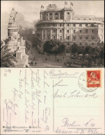 Cartoline Genua Genova (Zena) Straßenpartie Hotel Colombia 1930  - Autres & Non Classés
