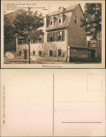 Ansichtskarte Weimar Partie Am Schillerhaus 1922  - Weimar