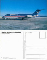 Ansichtskarte  Flugzeug Midwest Express Douglas DC-9-14 N85AS 1990 - 1946-....: Moderne