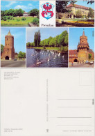 Prenzlau HO-Gaststätte, HO-Hotel, Blindower Tor, Uckersee, Mitteltorturm 1980 - Prenzlau