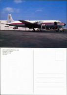 Ansichtskarte  Propellerflugzeug Douglas DC-6 BF, AESA Airlines YS-05C 1990 - 1946-....: Moderne