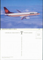 Ansichtskarte  Flugzeug Orion Airways Boeing 737-300 SQ. 1990 - 1946-....: Ere Moderne