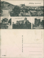 Ansichtskarte Mödling 4 Bild: Stadt, Husarentempel, Burg U Schloß 1921  - Autres & Non Classés