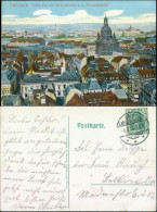 Ansichtskarte Innere Altstadt-Dresden Blick Von Der Kreuzkirche 1912  - Dresden