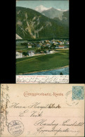 Ansichtskarte Mayrhofen Blick Auf Die Stadt 1904  - Altri & Non Classificati