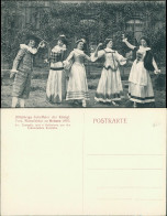 Ansichtskarte Meißen Porzellan-Manufaktur Ital Komödie 200 Jahre 1910 - Meissen