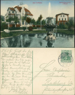 Ansichtskarte Bad Gottleuba-Berggießhübel Nostitz Platz Und Bahnhof 1909 - Bad Gottleuba-Berggiesshuebel