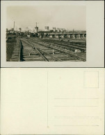 Foto  Gleisarbeiter, Brücke 1924 Privatfoto - Trains