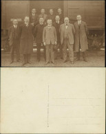 Luftleitung - Männer Vor Waggon Verkehr/KFZ - Eisenbahn/Zug/Lokomotive 1915 - Eisenbahnen