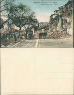 Cartoline Messina Erdbeben - Zerstörte Straße 1908 - Autres & Non Classés