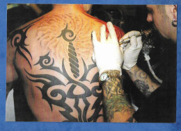 CPM 75 PARIS Mondial Du Tatouage 22/1/2000 - Bruno Kea Tatoueur - Carte Photo Philippe Touchard Tirage 100 Exp - Autres & Non Classés